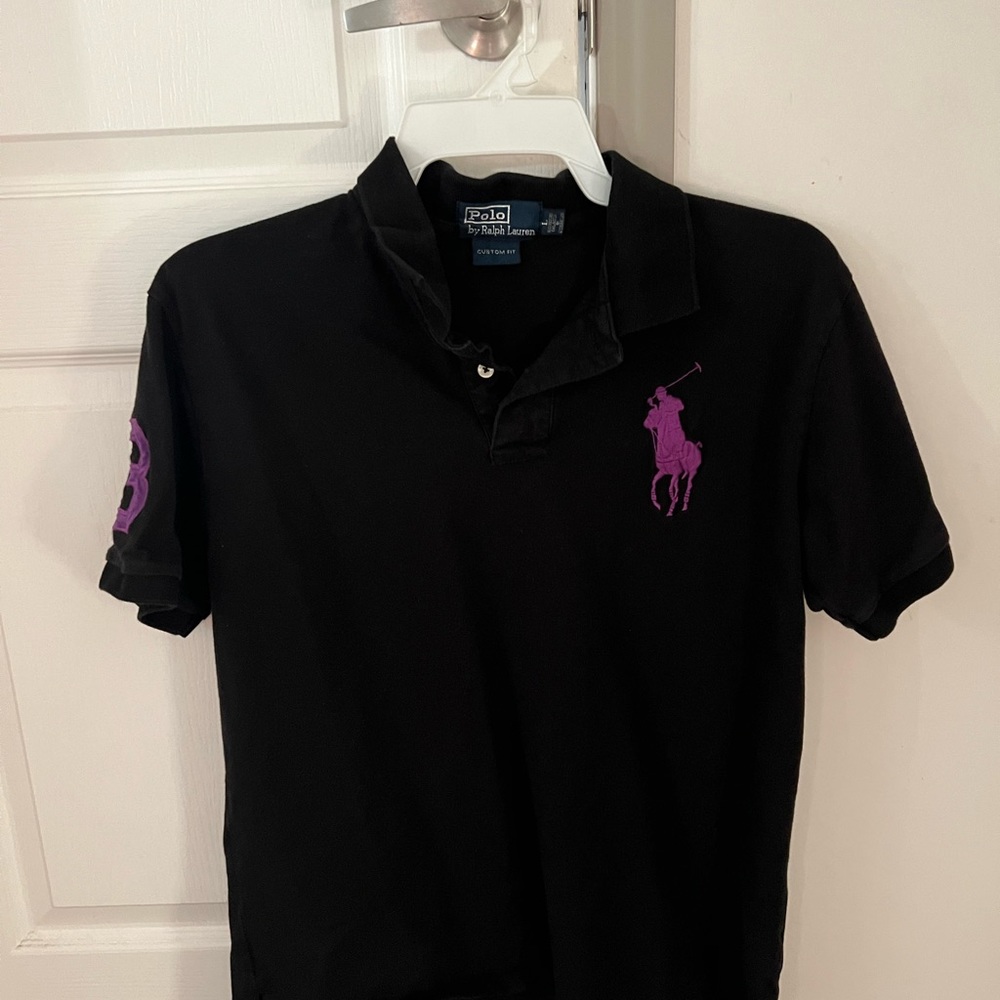 Large Polo Ralph Lauren Big Horse 🐎 Purple Polo Shirt used in great condition